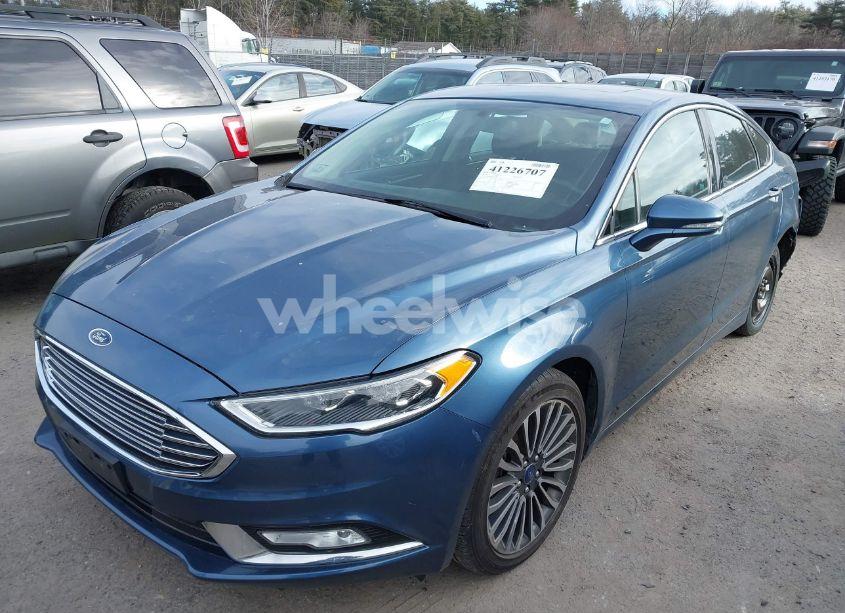 Photo 2 of 2018 Ford Fusion TITANIUM (VIN 3FA6P0D9XJR128641)