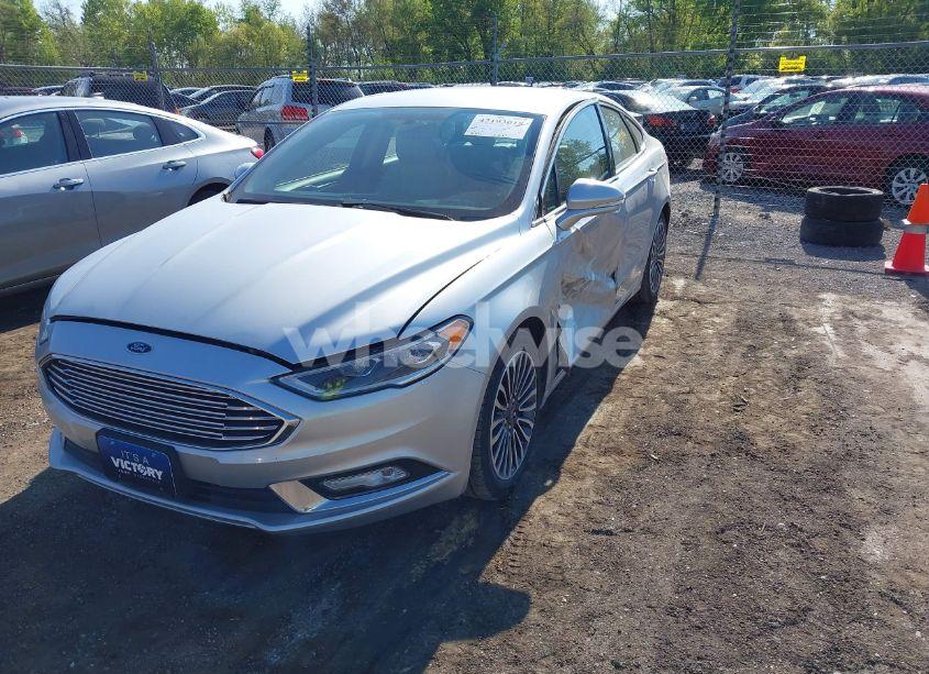 Photo 2 of 2018 Ford Fusion TITANIUM (VIN 3FA6P0D9XJR154849)