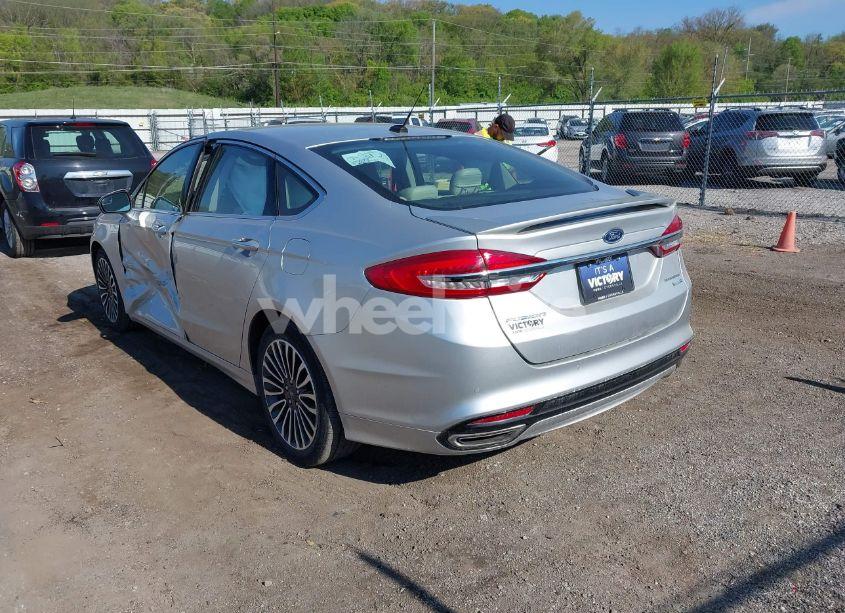 Photo 3 of 2018 Ford Fusion TITANIUM (VIN 3FA6P0D9XJR154849)