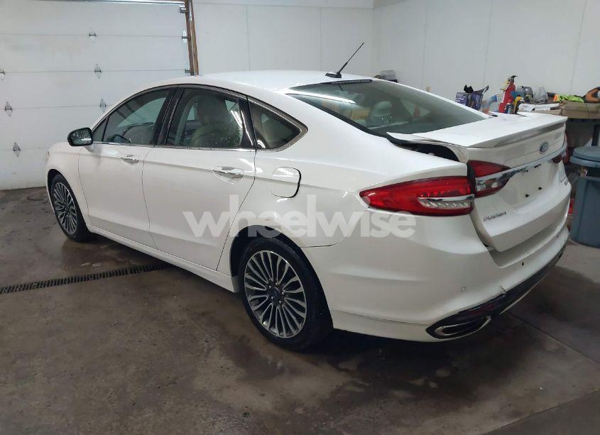 Photo 3 of 2018 Ford Fusion TITANIUM (VIN 3FA6P0D9XJR155029)