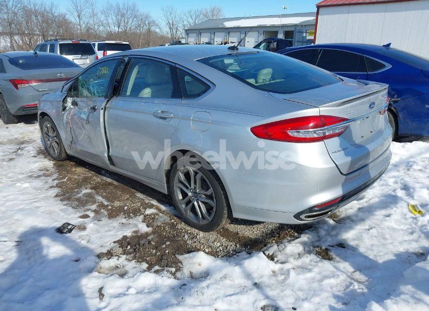 Photo 3 of 2018 Ford Fusion TITANIUM (VIN 3FA6P0D9XJR155161)