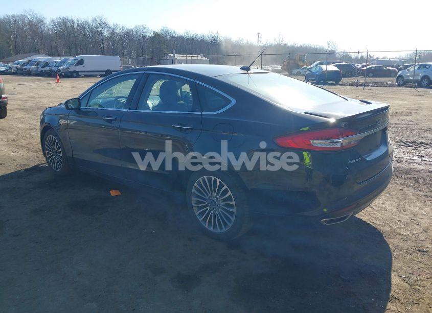 Photo 3 of 2018 Ford Fusion TITANIUM (VIN 3FA6P0D9XJR188192)