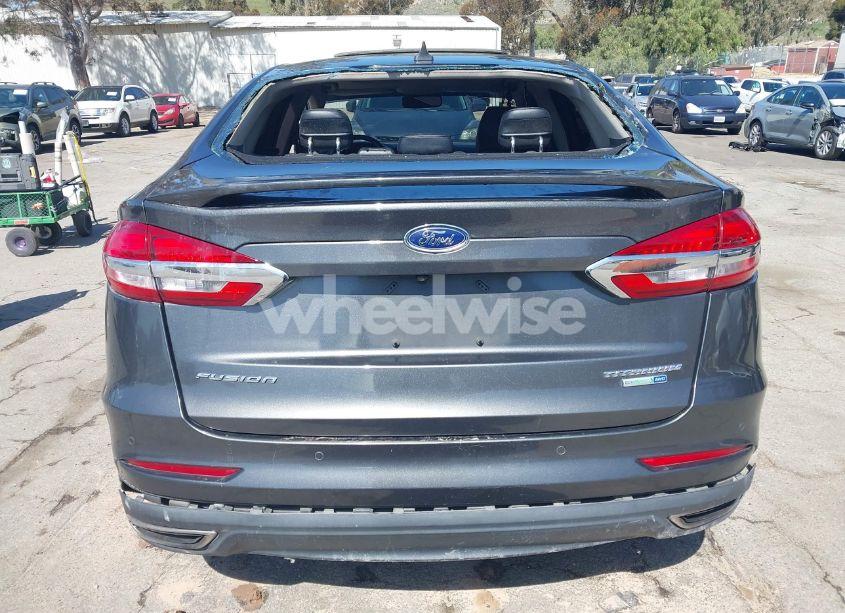 Photo 15 of 2019 Ford Fusion TITANIUM (VIN 3FA6P0D9XKR205154)