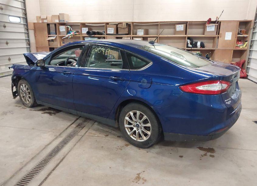Photo 3 of 2015 Ford Fusion S (VIN 3FA6P0G70FR128049)