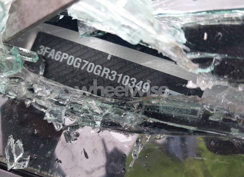 Photo 9 of 2016 Ford Fusion S (VIN 3FA6P0G70GR310349)