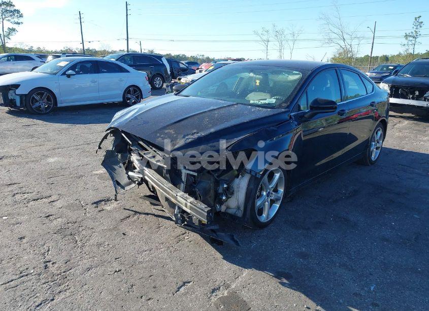 Photo 2 of 2016 Ford Fusion S (VIN 3FA6P0G70GR375847)