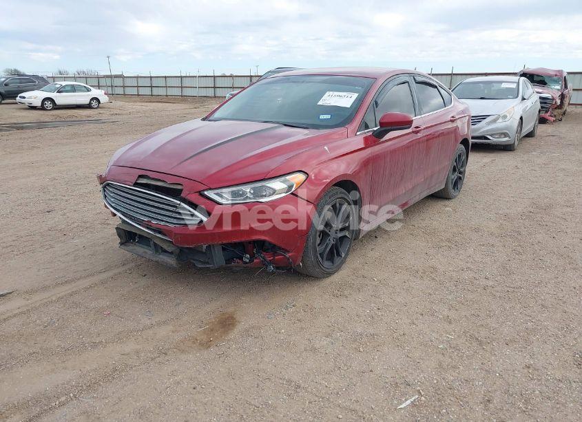 Photo 2 of 2018 Ford Fusion S (VIN 3FA6P0G70JR145037)
