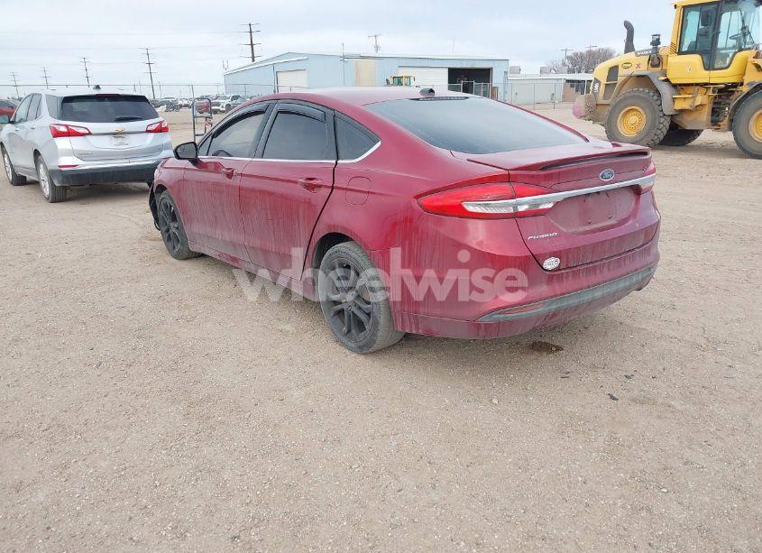 Photo 3 of 2018 Ford Fusion S (VIN 3FA6P0G70JR145037)