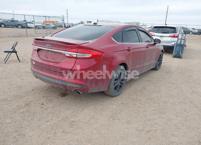 Photo 4 of 2018 Ford Fusion S (VIN 3FA6P0G70JR145037)
