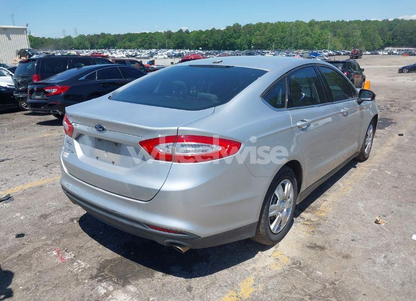 Photo 4 of 2014 Ford Fusion S (VIN 3FA6P0G71ER396011)