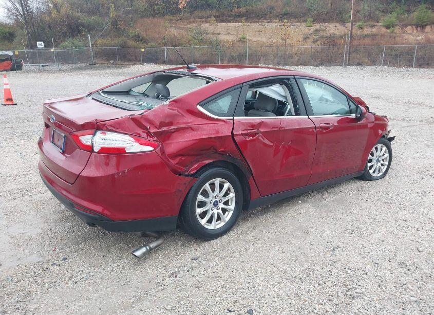 Photo 4 of 2016 Ford Fusion S (VIN 3FA6P0G71GR171221)