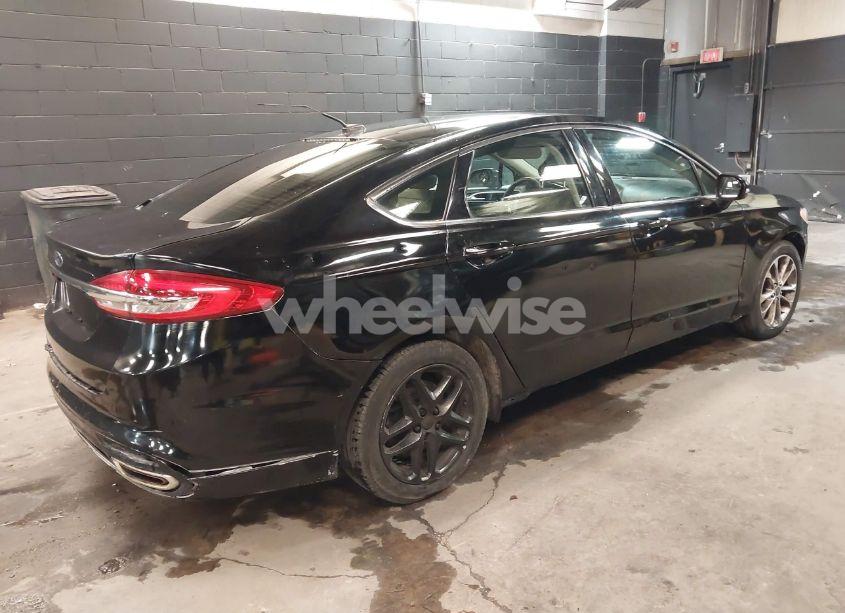 Photo 4 of 2017 Ford Fusion S (VIN 3FA6P0G71HR164433)