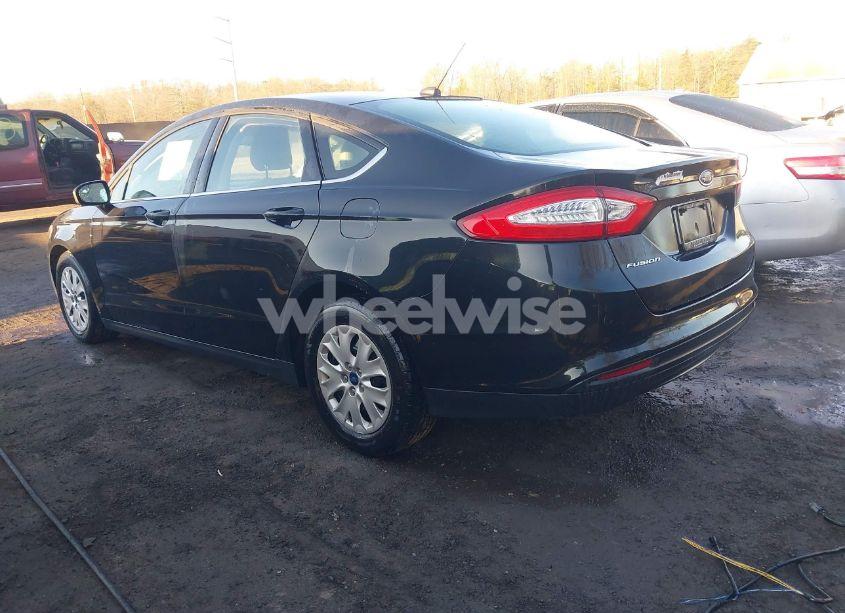 Photo 3 of 2014 Ford Fusion S (VIN 3FA6P0G72ER348128)