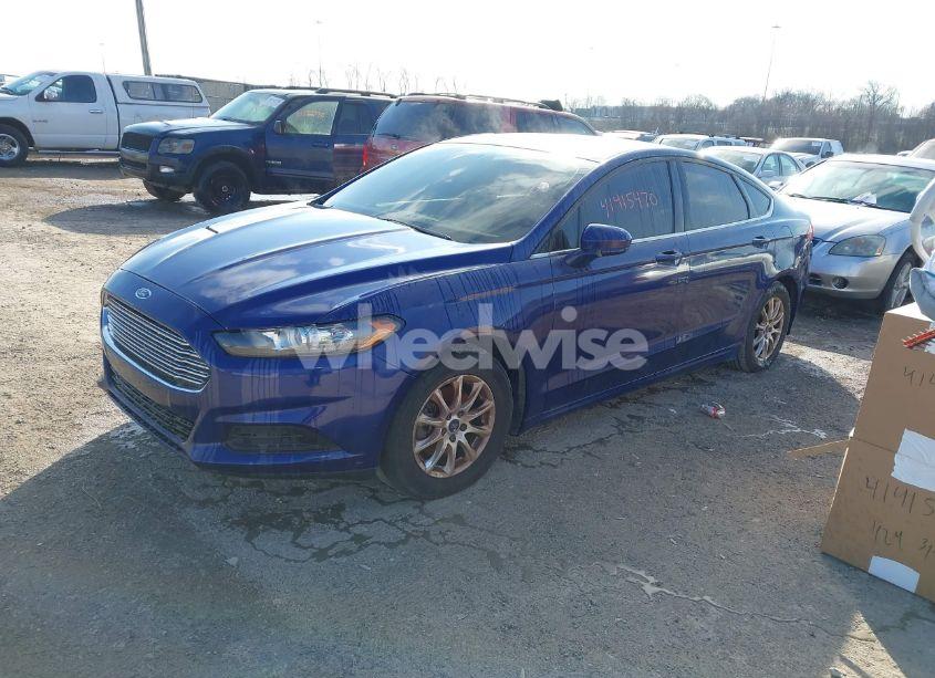 Photo 2 of 2016 Ford Fusion S (VIN 3FA6P0G72GR382203)