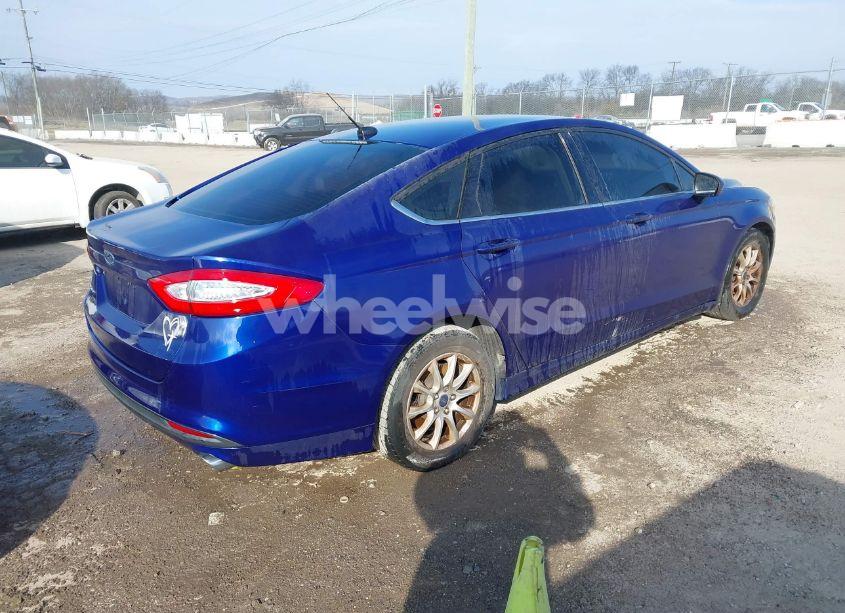 Photo 4 of 2016 Ford Fusion S (VIN 3FA6P0G72GR382203)