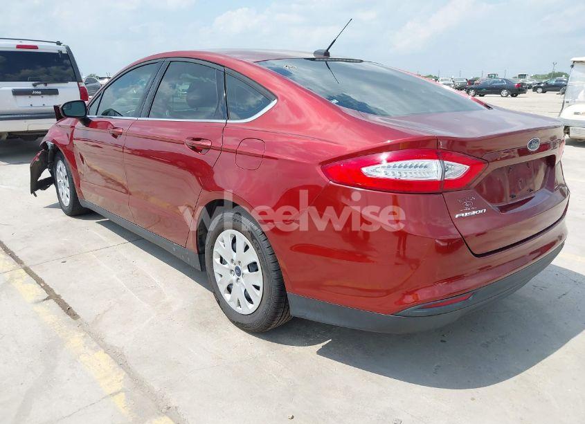 Photo 3 of 2014 Ford Fusion S (VIN 3FA6P0G73ER254906)