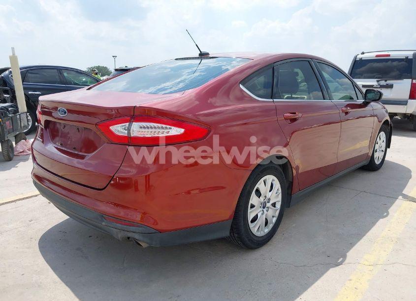 Photo 4 of 2014 Ford Fusion S (VIN 3FA6P0G73ER254906)