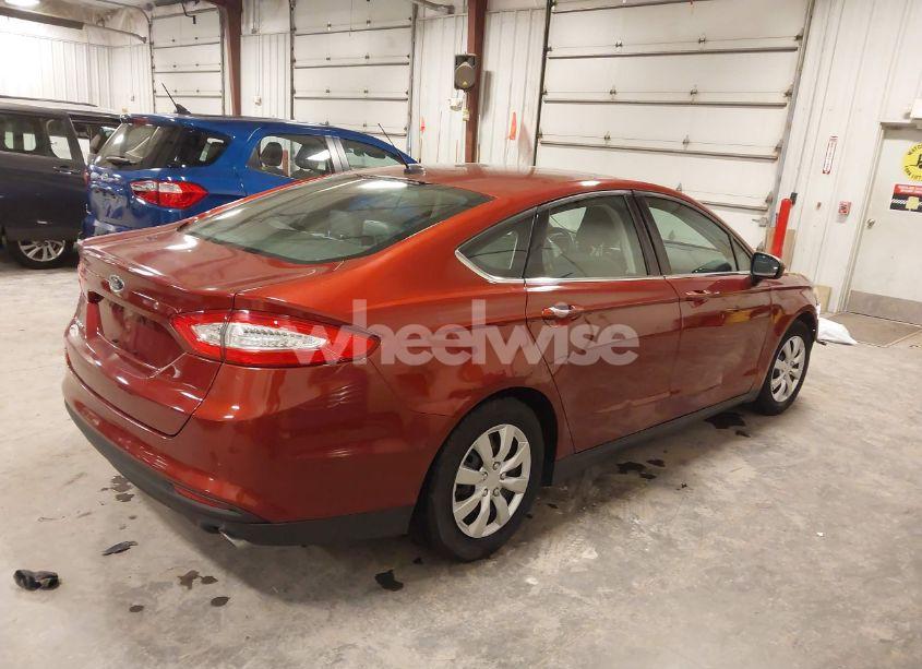 Photo 4 of 2014 Ford Fusion S (VIN 3FA6P0G73ER278543)