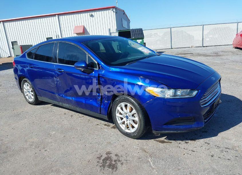 2016 Ford Fusion S (VIN 3FA6P0G73GR317666) main photo