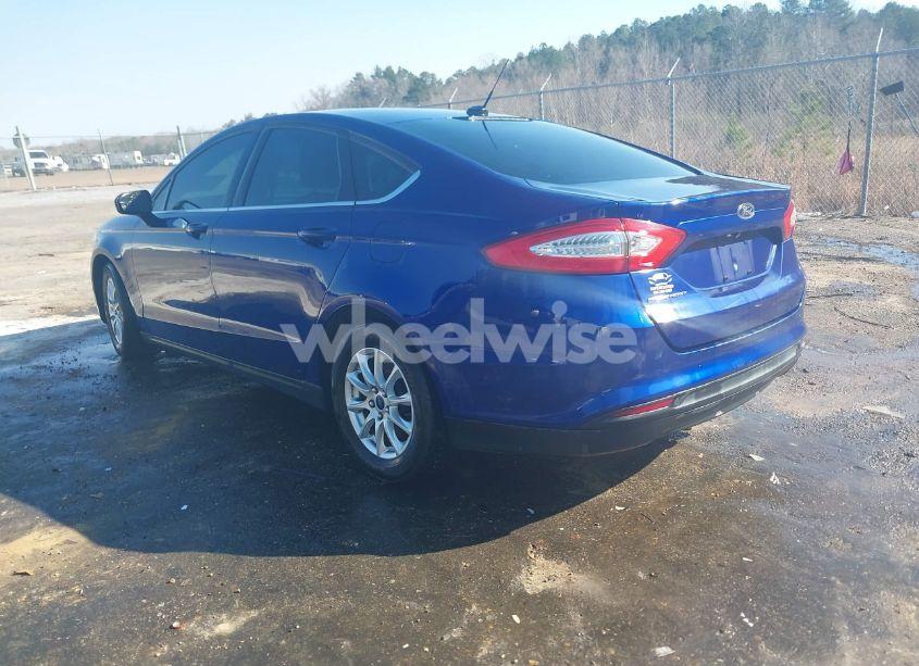 Photo 3 of 2016 Ford Fusion S (VIN 3FA6P0G73GR317666)