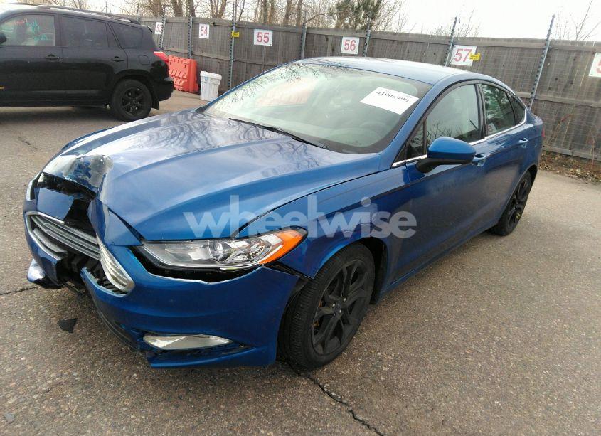 Photo 2 of 2017 Ford Fusion S (VIN 3FA6P0G73HR282368)