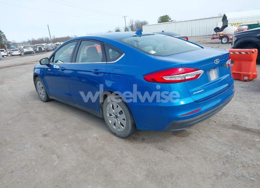 Photo 3 of 2020 Ford Fusion S (VIN 3FA6P0G73LR234443)