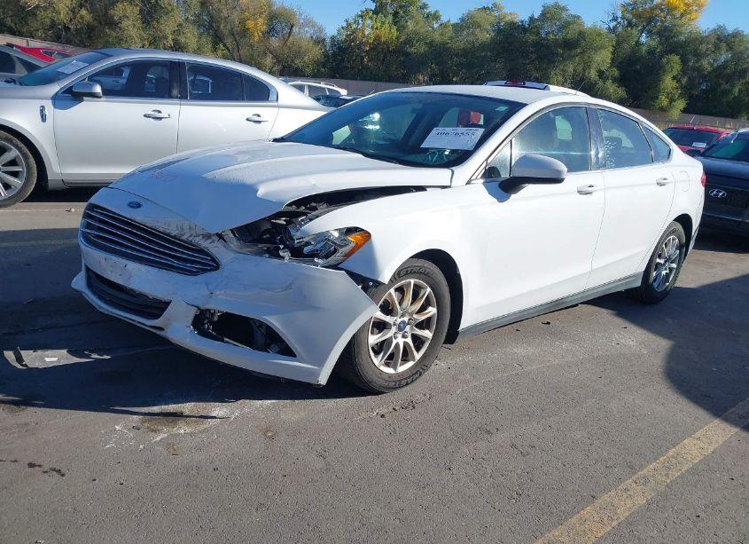 Photo 2 of 2016 Ford Fusion S (VIN 3FA6P0G74GR146054)