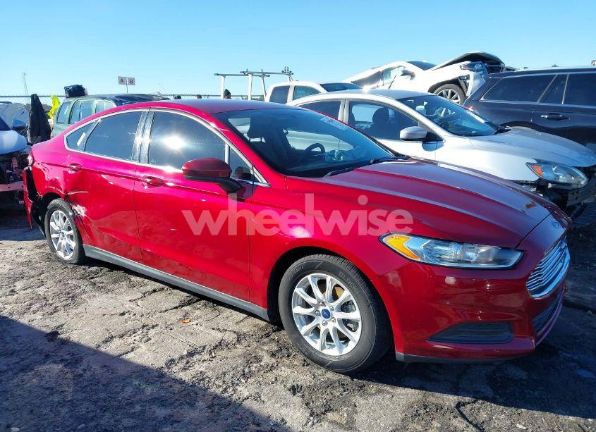 2016 Ford Fusion S (VIN 3FA6P0G74GR242380) main photo