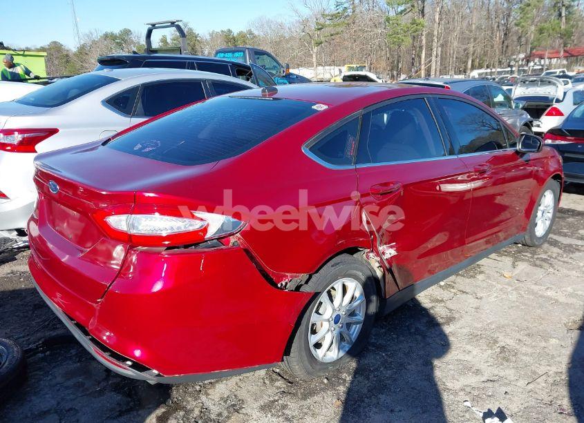 Photo 4 of 2016 Ford Fusion S (VIN 3FA6P0G74GR242380)