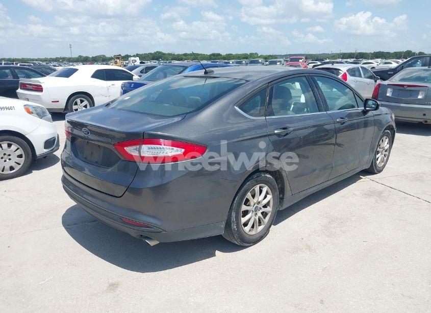 Photo 4 of 2016 Ford Fusion S (VIN 3FA6P0G74GR243769)
