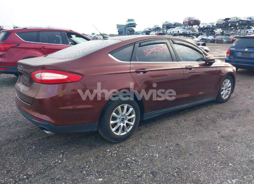 Photo 4 of 2016 Ford Fusion S (VIN 3FA6P0G74GR262192)