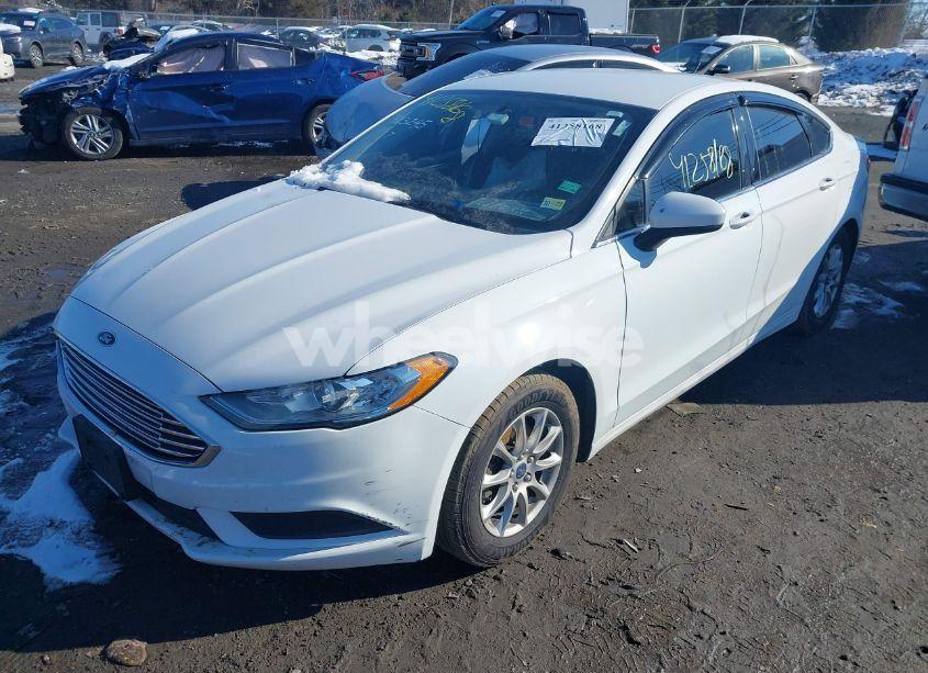 Photo 2 of 2017 Ford Fusion S (VIN 3FA6P0G74HR184949)