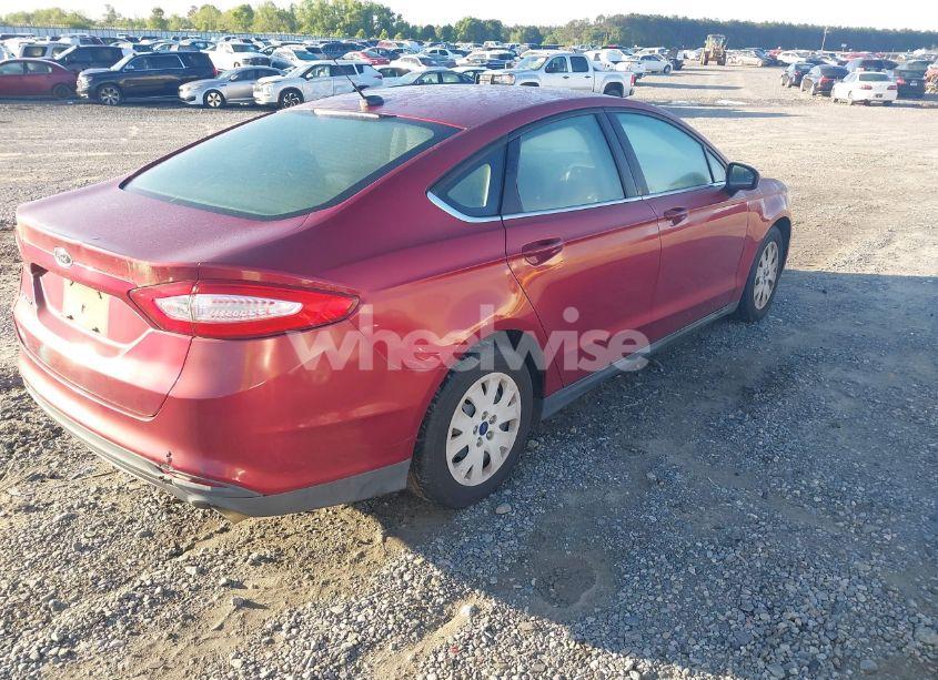 Photo 4 of 2014 Ford Fusion S (VIN 3FA6P0G75ER146318)