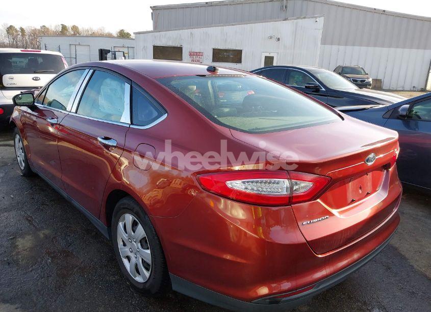 Photo 3 of 2014 Ford Fusion S (VIN 3FA6P0G75ER252266)