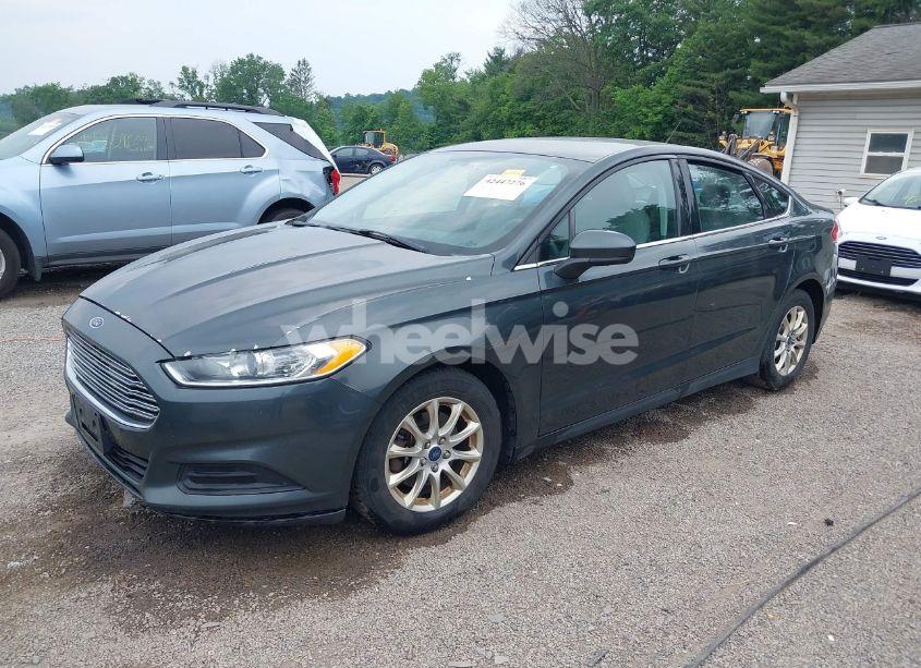 Photo 2 of 2015 Ford Fusion S (VIN 3FA6P0G75FR212013)