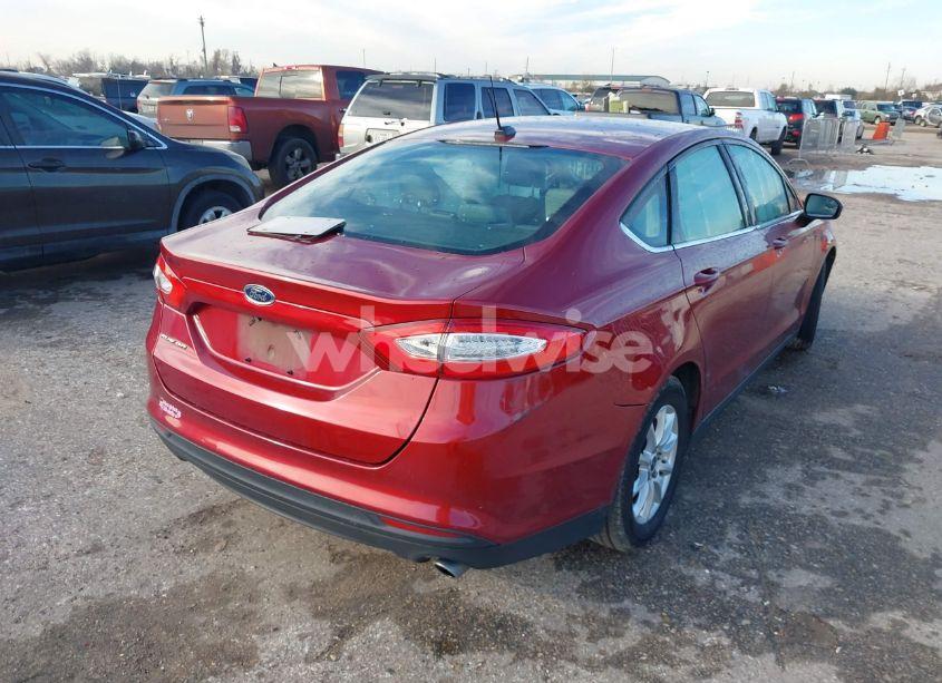 Photo 4 of 2015 Ford Fusion S (VIN 3FA6P0G75FR261017)