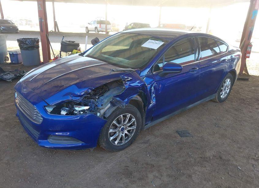 Photo 2 of 2016 Ford Fusion S (VIN 3FA6P0G75GR259821)