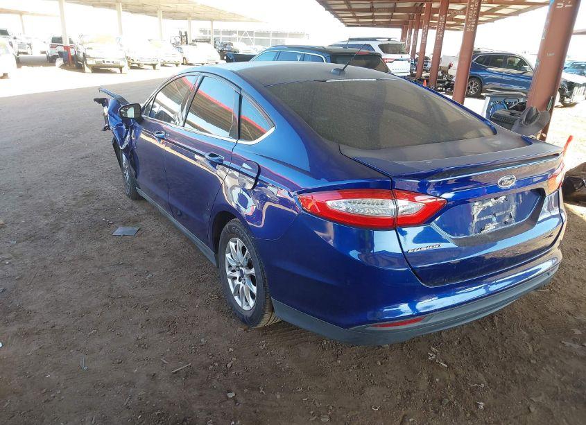 Photo 3 of 2016 Ford Fusion S (VIN 3FA6P0G75GR259821)