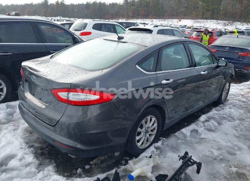 Photo 4 of 2016 Ford Fusion S (VIN 3FA6P0G75GR369266)