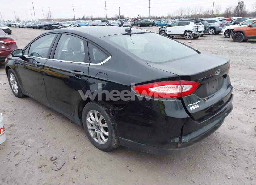 Photo 3 of 2015 Ford Fusion S (VIN 3FA6P0G76FR106251)