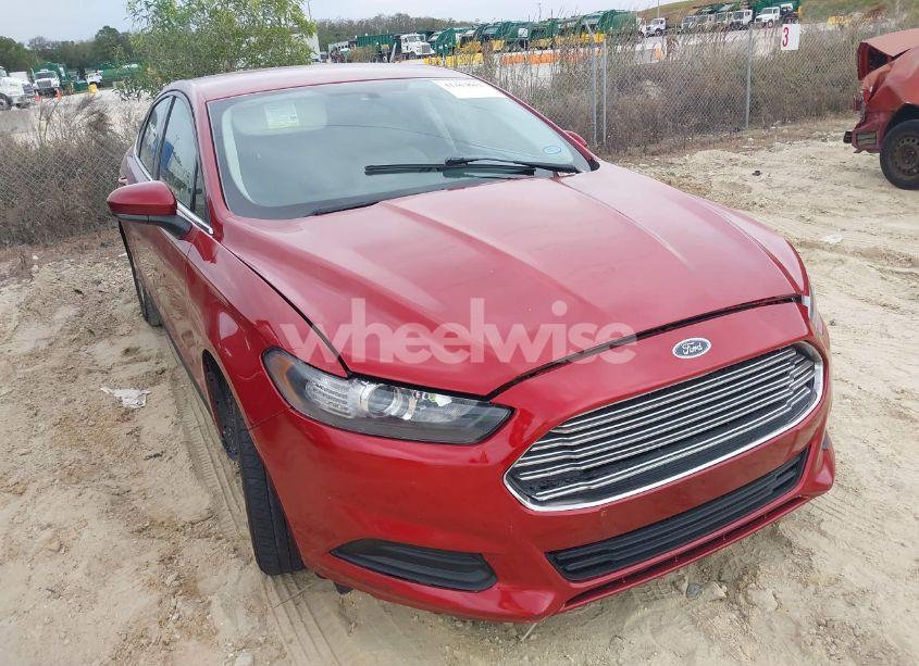 2016 Ford Fusion S (VIN 3FA6P0G76GR163356) main photo