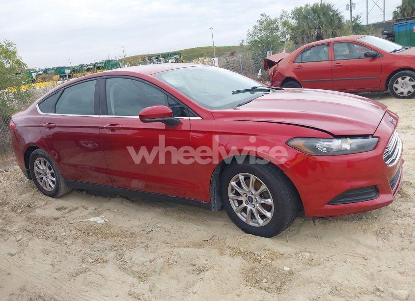 Photo 13 of 2016 Ford Fusion S (VIN 3FA6P0G76GR163356)