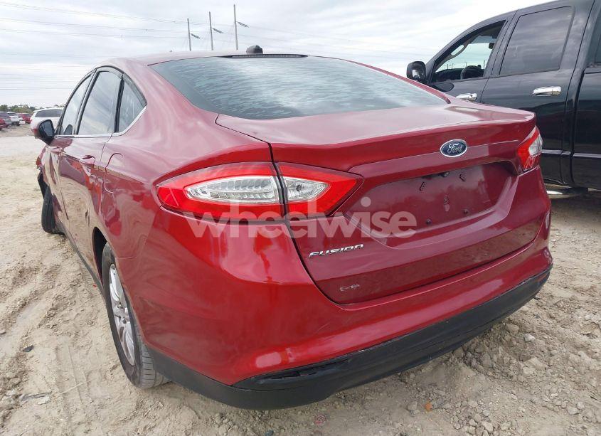 Photo 3 of 2016 Ford Fusion S (VIN 3FA6P0G76GR163356)