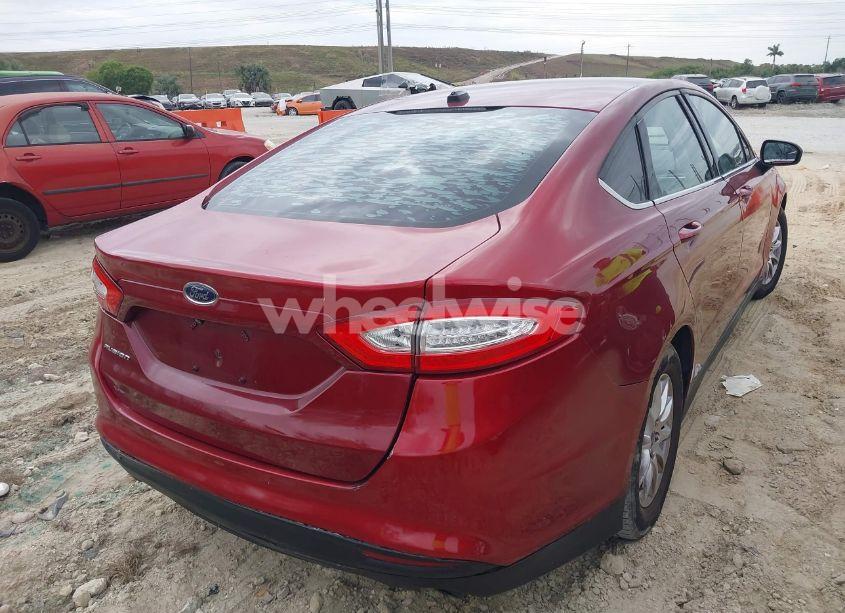 Photo 4 of 2016 Ford Fusion S (VIN 3FA6P0G76GR163356)