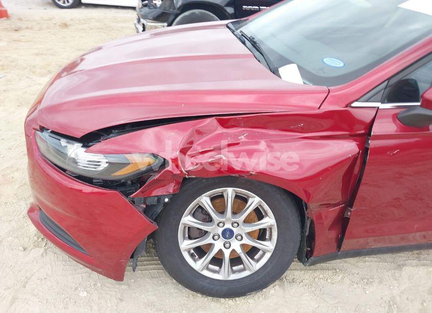 Photo 6 of 2016 Ford Fusion S (VIN 3FA6P0G76GR163356)