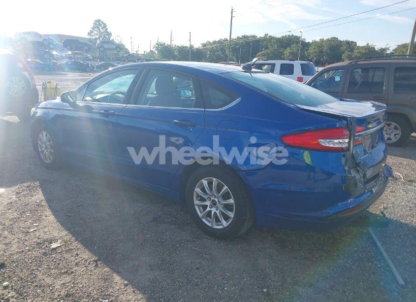 Photo 3 of 2017 Ford Fusion S (VIN 3FA6P0G76HR319607)