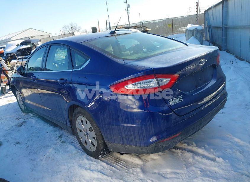Photo 3 of 2013 Ford Fusion S (VIN 3FA6P0G77DR111942)