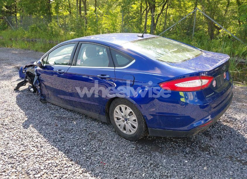Photo 3 of 2014 Ford Fusion S (VIN 3FA6P0G77ER385188)