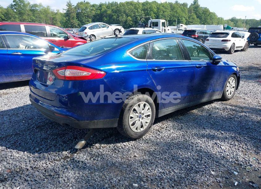 Photo 4 of 2014 Ford Fusion S (VIN 3FA6P0G77ER385188)