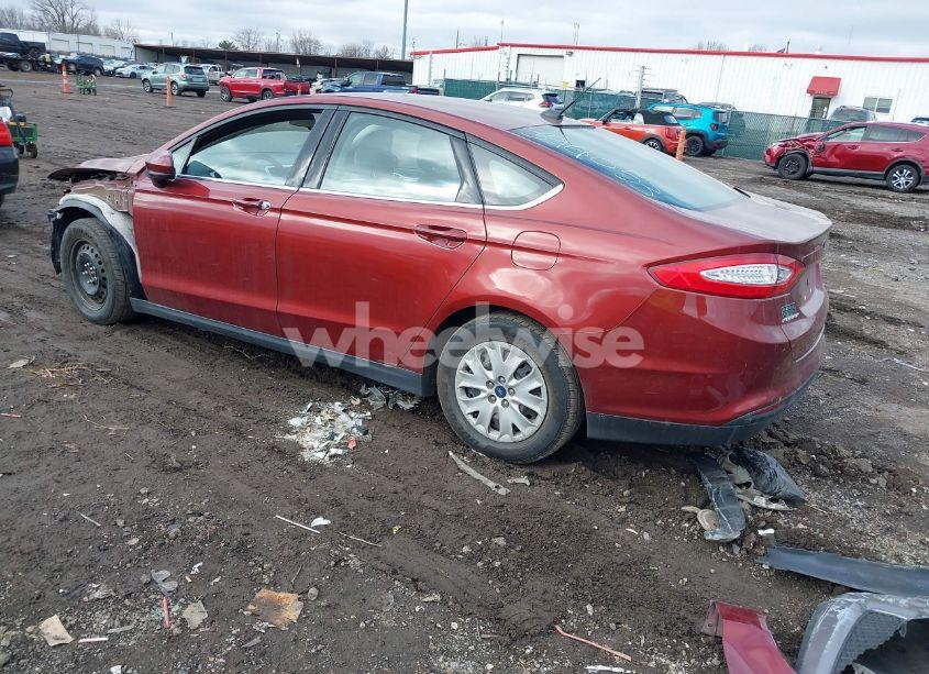 Photo 3 of 2014 Ford Fusion S (VIN 3FA6P0G77ER394053)